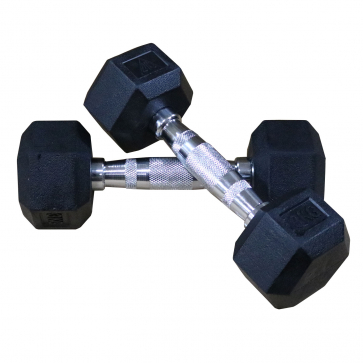 Гантели DFC гексаг. обрезиненная пара DB001-40 - 2